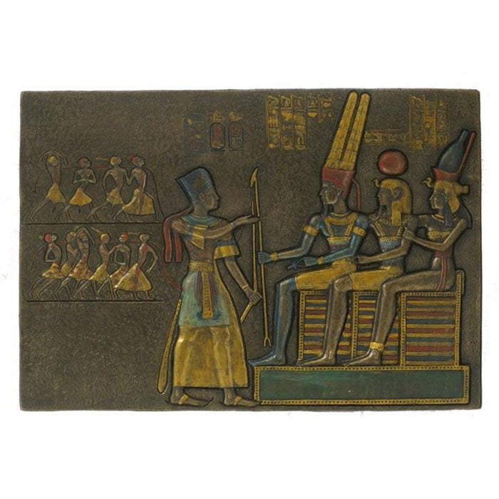 Pharaoh Offering Prisoners Wall Plaque - Notbrand