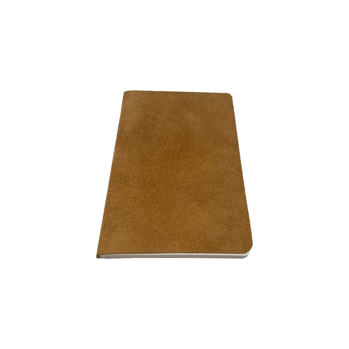 Joaquin Leather Writing Journal - Golden Suede - Notbrand