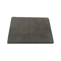 Joaquin Leather Writing Journal - Grey Suede - Notbrand