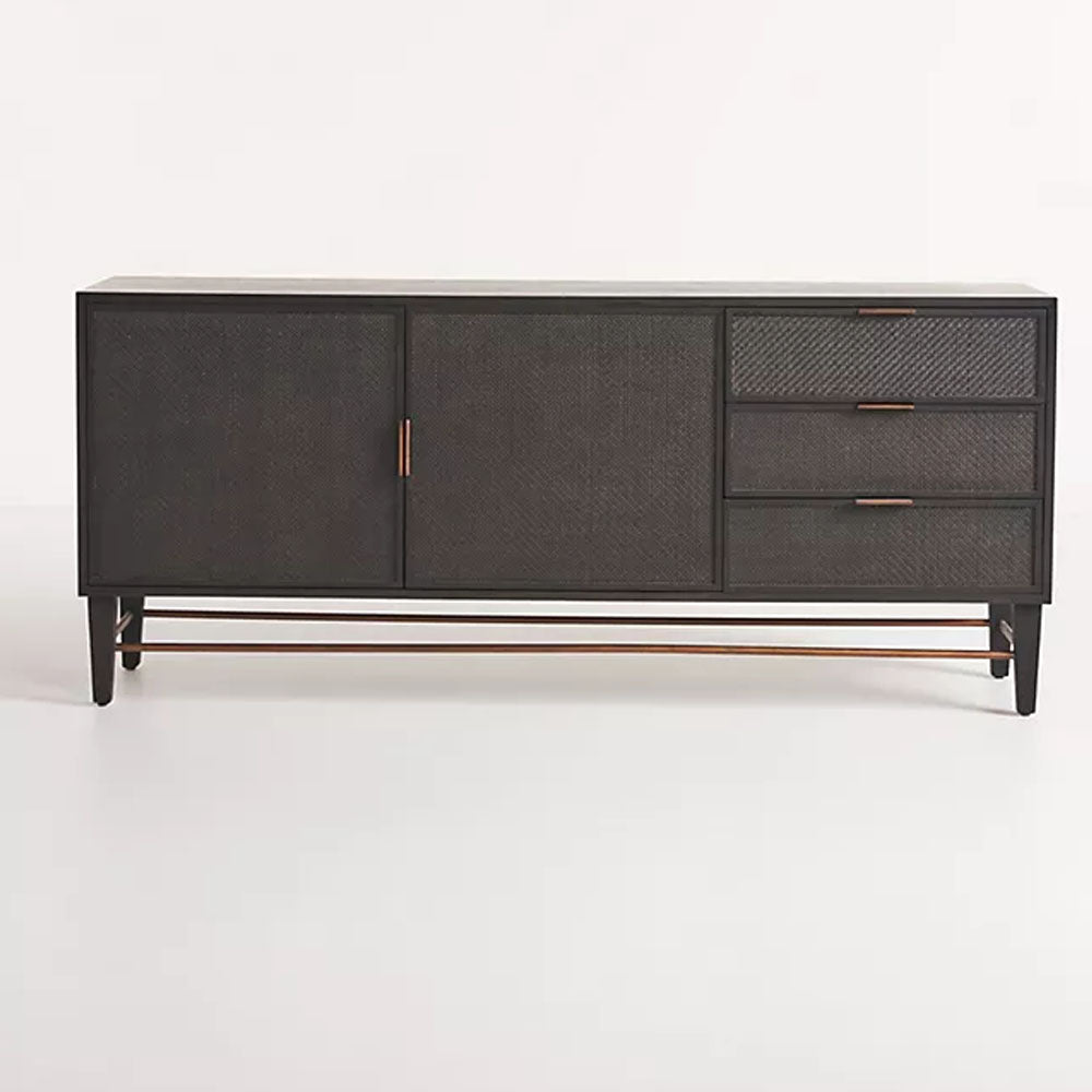Wallace Cane and Oak Sideboard - Notbrand
