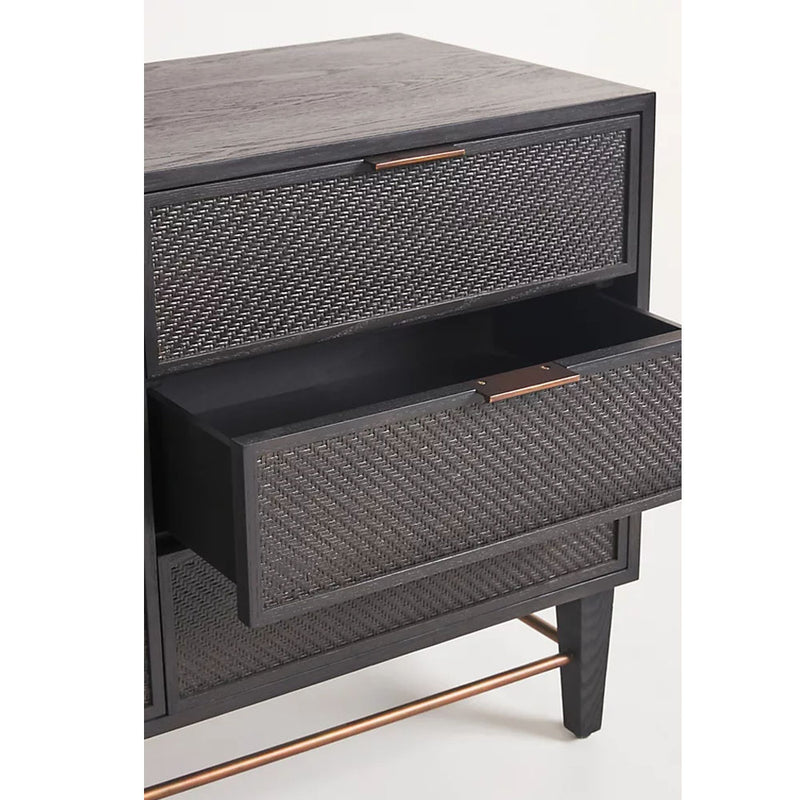 Wallace Cane and Oak Sideboard - Notbrand