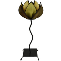 Petunia Green Waterlily Lamp - Notbrand