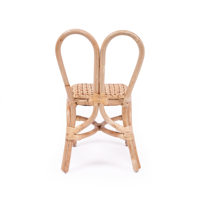Waylon Kids Rattan Chair – Natural - Notbrand