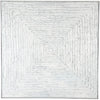 White Vortex Oil On Canvas Painting - Large - NotBrand