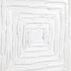 White Vortex Oil On Gloss Canvas Painting - Large - Notbrand