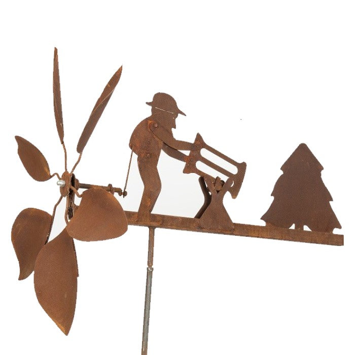 Wind Spinner Lumberjack - Rust - NotBrand
