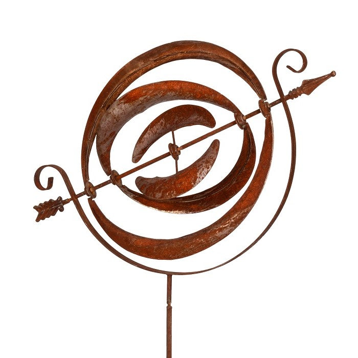 Wind Spinner Orb Rust - Large - NotBrand