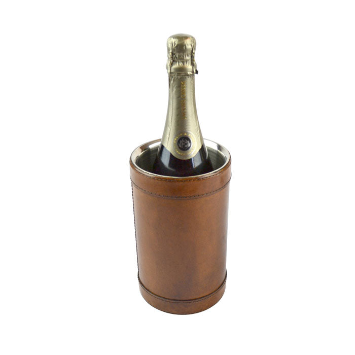 Tan Leather Wine Chiller - Notbrand