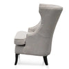Shives Wingback Armchair - Sterling Sand - Notbrand