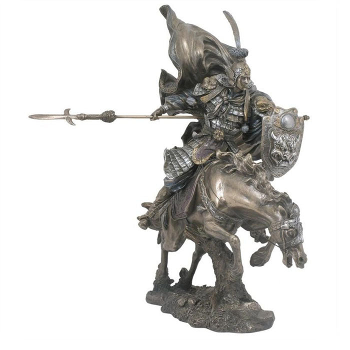 Zhao Yun - Chinese General Bronze Figurine - Notbrand