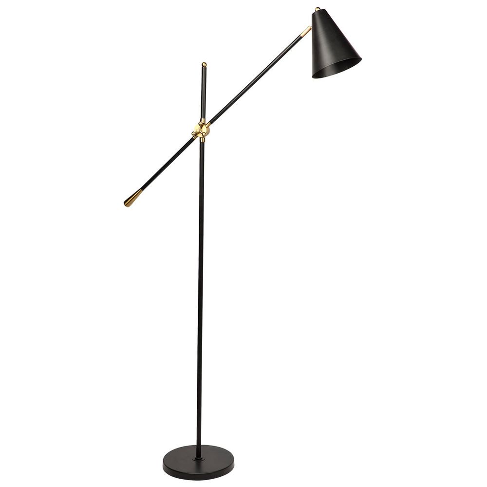 Zahara Steel Floor Lamp - Notbrand