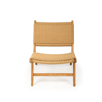Earine Close Weave Accent Chair – Sand - Notbrand