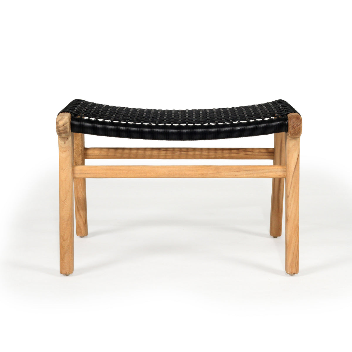 Earine Lazy Chair Ottoman – Black - Notbrand