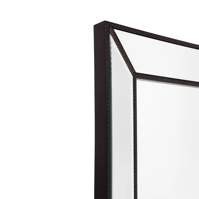 Zeta Wall Mirror - Large Black - Notbrand