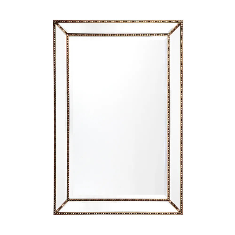 Zeta Wall Mirror - Medium Antique Gold - NotBrand