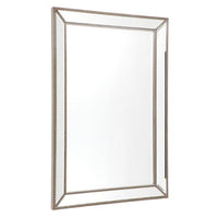 Zeta Wall Mirror - Medium Antique Silver - Notbrand