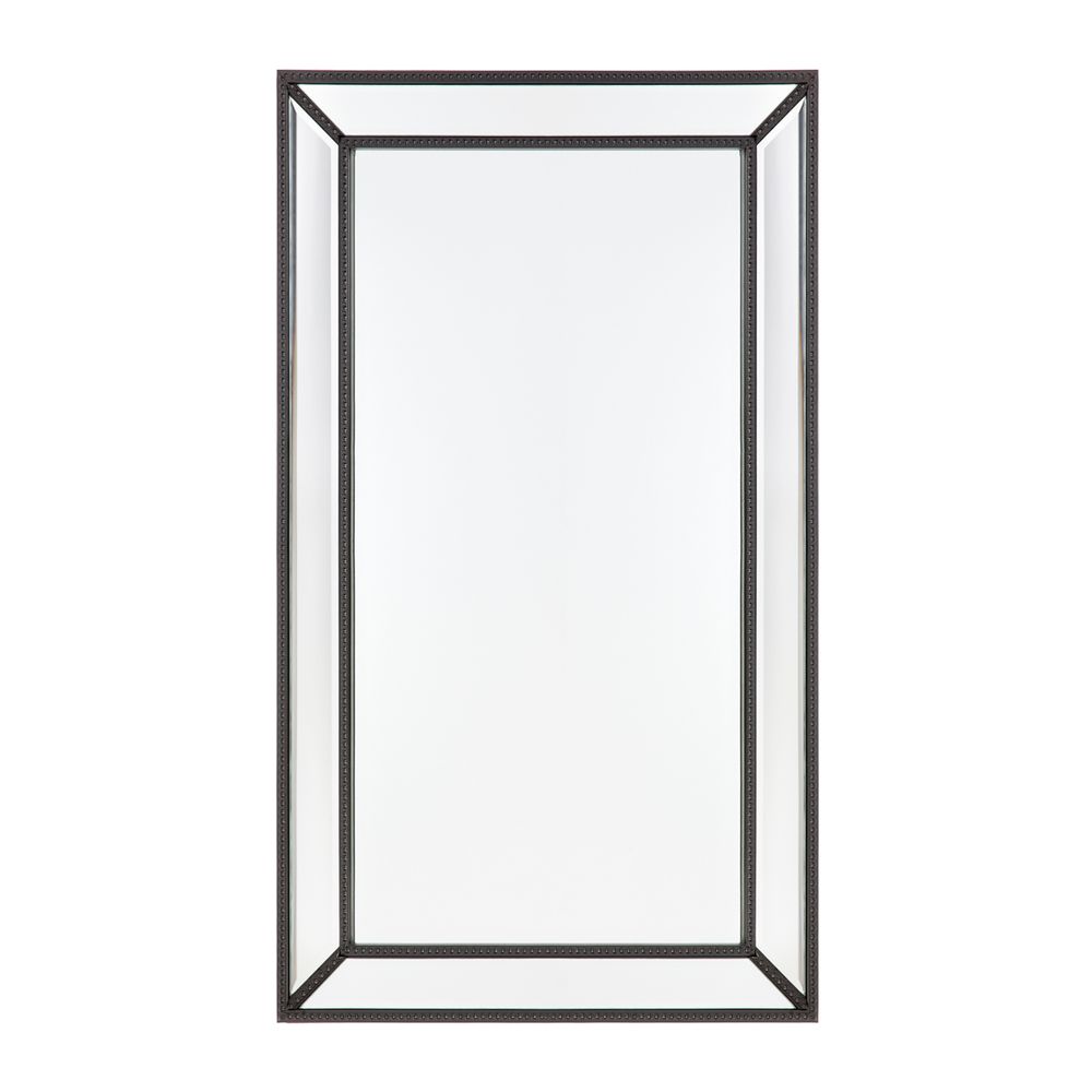 Zeta Wall Mirror - Medium Black - Notbrand