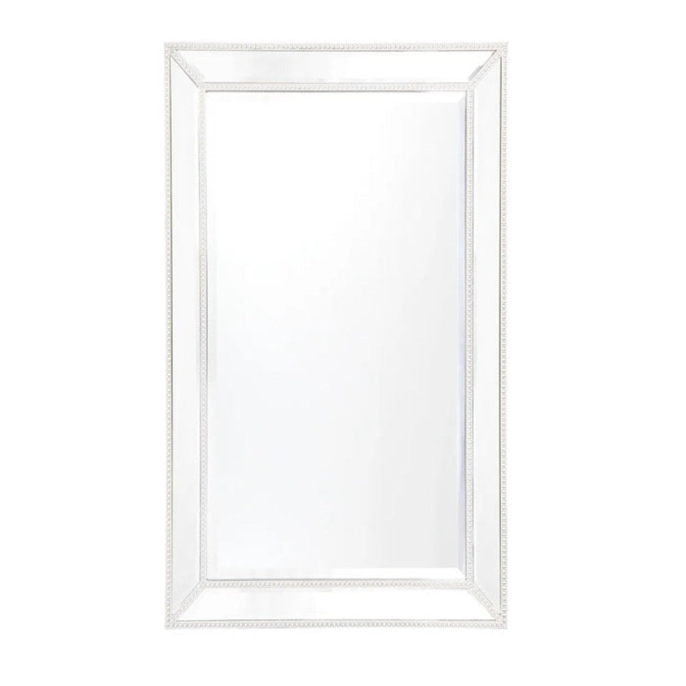 Zeta Wall Mirror - Medium White - Notbrand