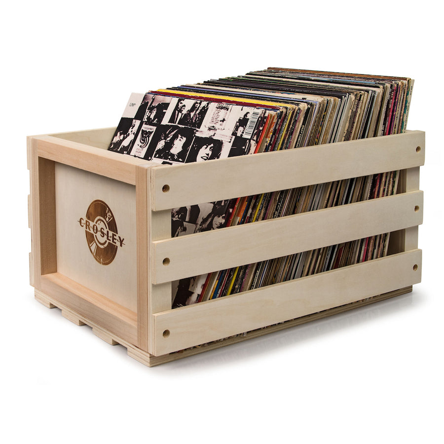 Crosley Wooden Record Storage Crate - Notbrand