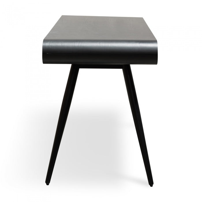 Thomas Narrow Wood Console Table - Full Black - Notbrand