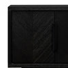 Levon Sideboard Buffet Unit - Textured Ebony Black - Notbrand