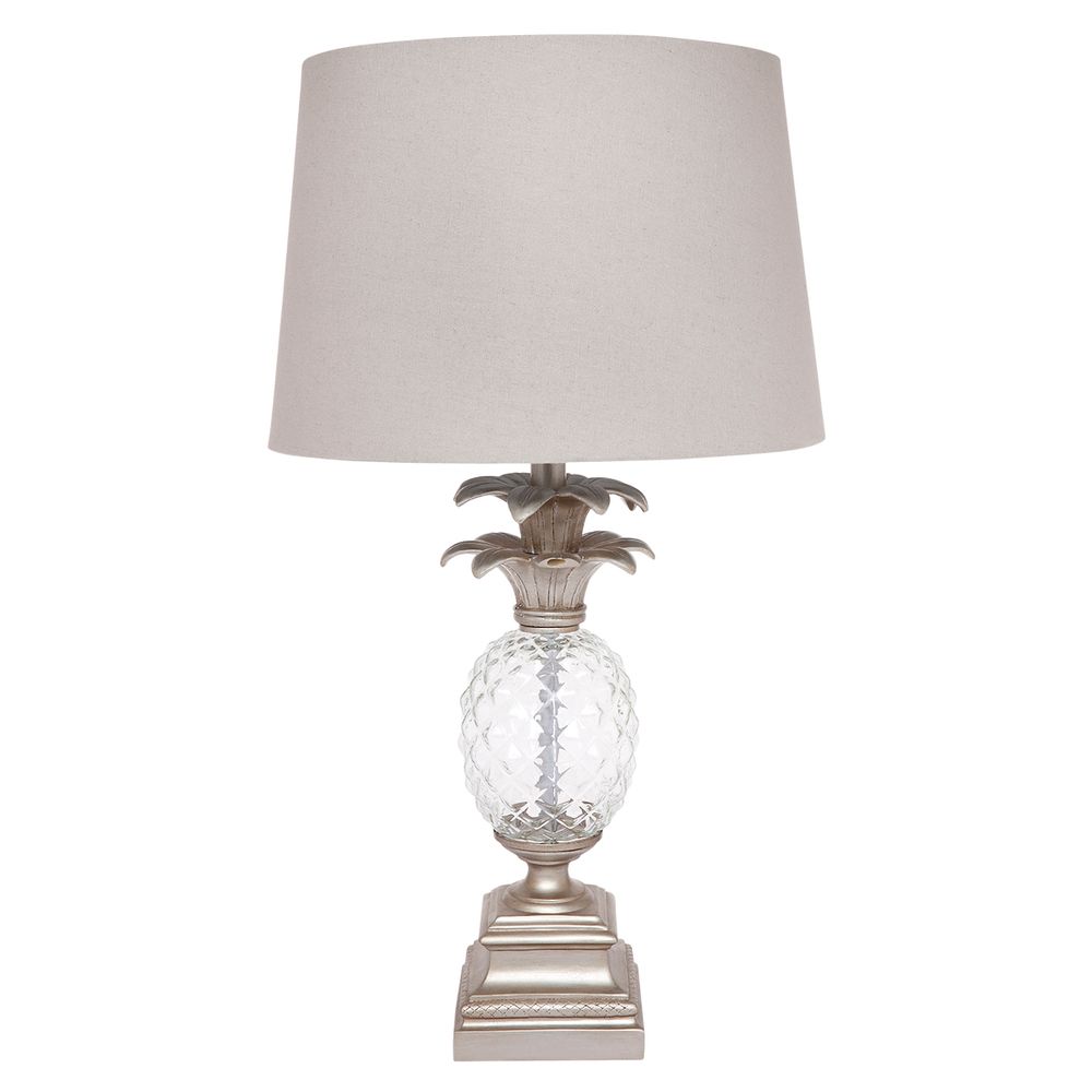 Langley Table Lamp - Antique Silver - Notbrand
