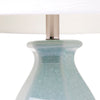 Erica Ceramic Table Lamp - Duck Egg Blue - Notbrand