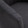 Bonavista Fabric Occasional Arm Chair - Charcoal - Notbrand