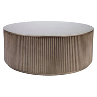 Nomad Antique Round Coffee Table - Gold - Notbrand