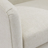 Kylie Linen Occasional Chair - Natural - Notbrand