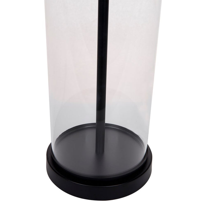 Left Bank Table Lamp - Black Base with Black Shade - Notbrand