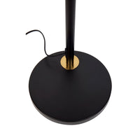 Kenya Brass Floor Lamp - Black - Notbrand