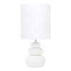 Koa Ceramic Table Lamp - White Matt - Notbrand