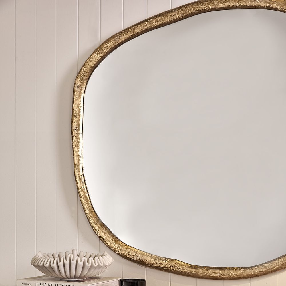 Tasman Round Wall Mirror - Notbrand