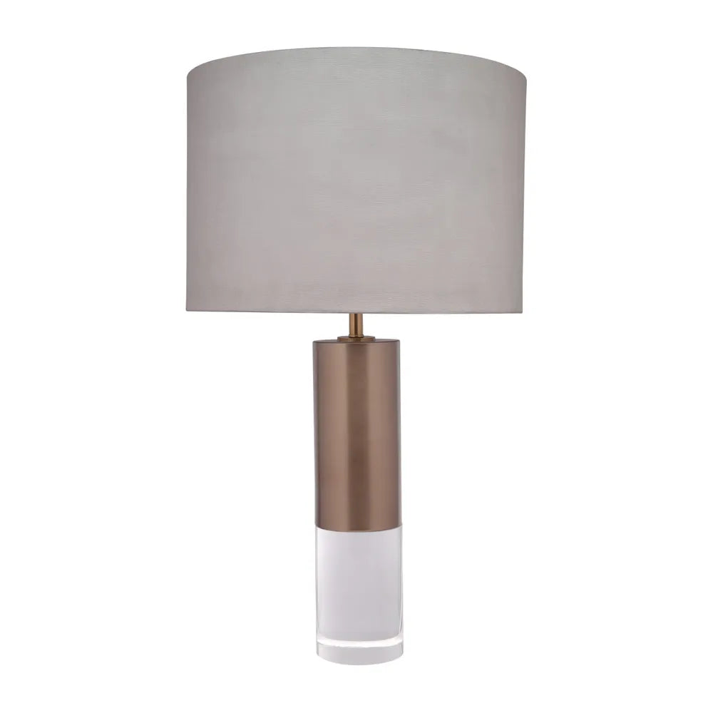 Acier Table Lamp - Tactile Linen - Notbrand