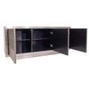 Athena 4 Adjustable Shelves Buffet - Nickel - Notbrand