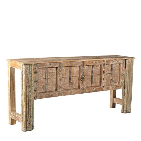 Hala Reclaimed Wood Console - Natural - Notbrand