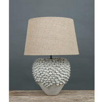 Warwick Ceramic Table Lamp Base - Cream - Notbrand