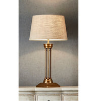 Hudson Table Brass Lamp Base - Antique Brass - Notbrand