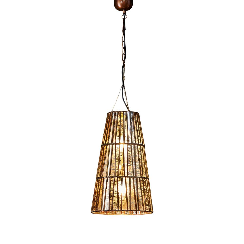 Cleveland Ceiling Pendant in Brass - Large - Notbrand