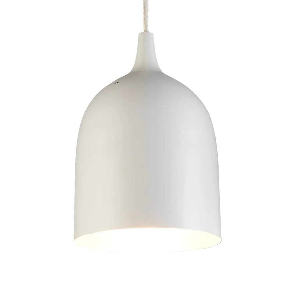 Lumi-r Ceiling Pendant - White And Silver - Notbrand