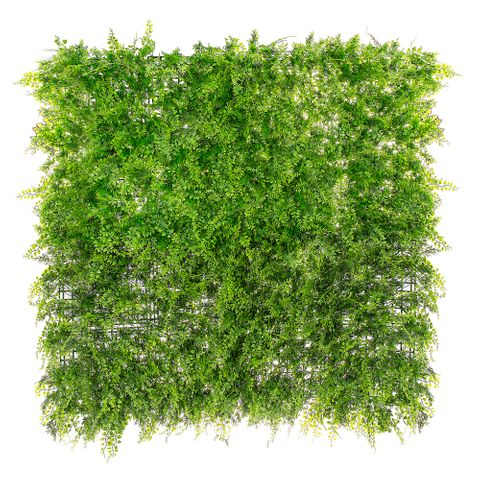 Artificial Fern Screen with Uv Treated - Green - Notbrand