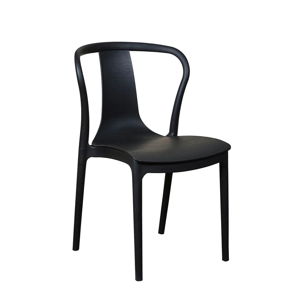 Conrad All Weather Dining Chair - Black - Notbrand