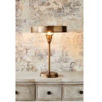 Bankstown Brass Table Lamp Large - Antique Brass - Notbrand