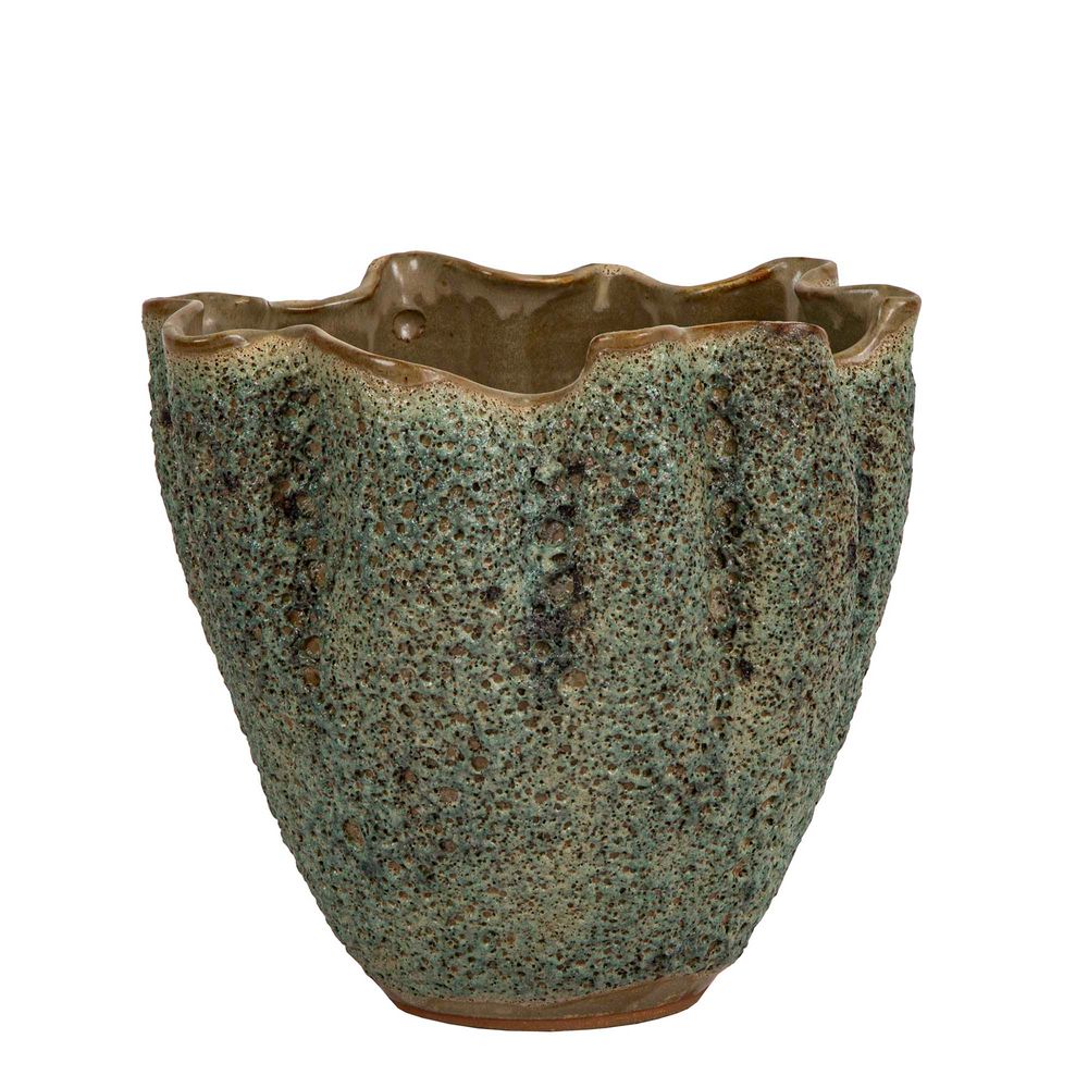 Moss Vase In Green - Small - Notbrand