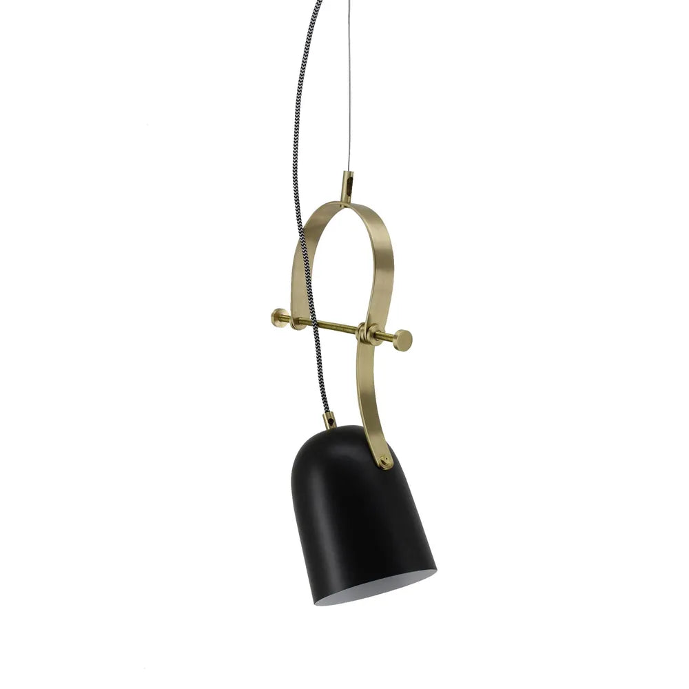 Paterson Hanging Lamp In Black - Notbrand