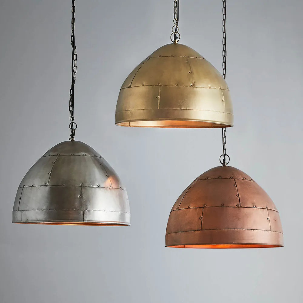 Ceiling Pendant in Antique Copper - Medium - Notbrand