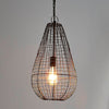 Cray Pot Iron Ceiling Pendant In Antique Copper - Small - Notbrand