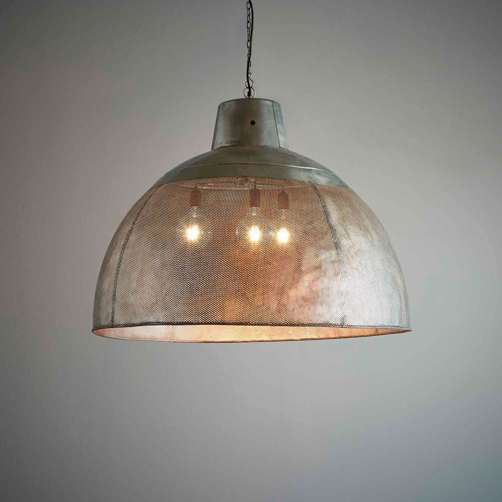 Riva Ceiling Pendant in Zinc - Extra Large - Notbrand