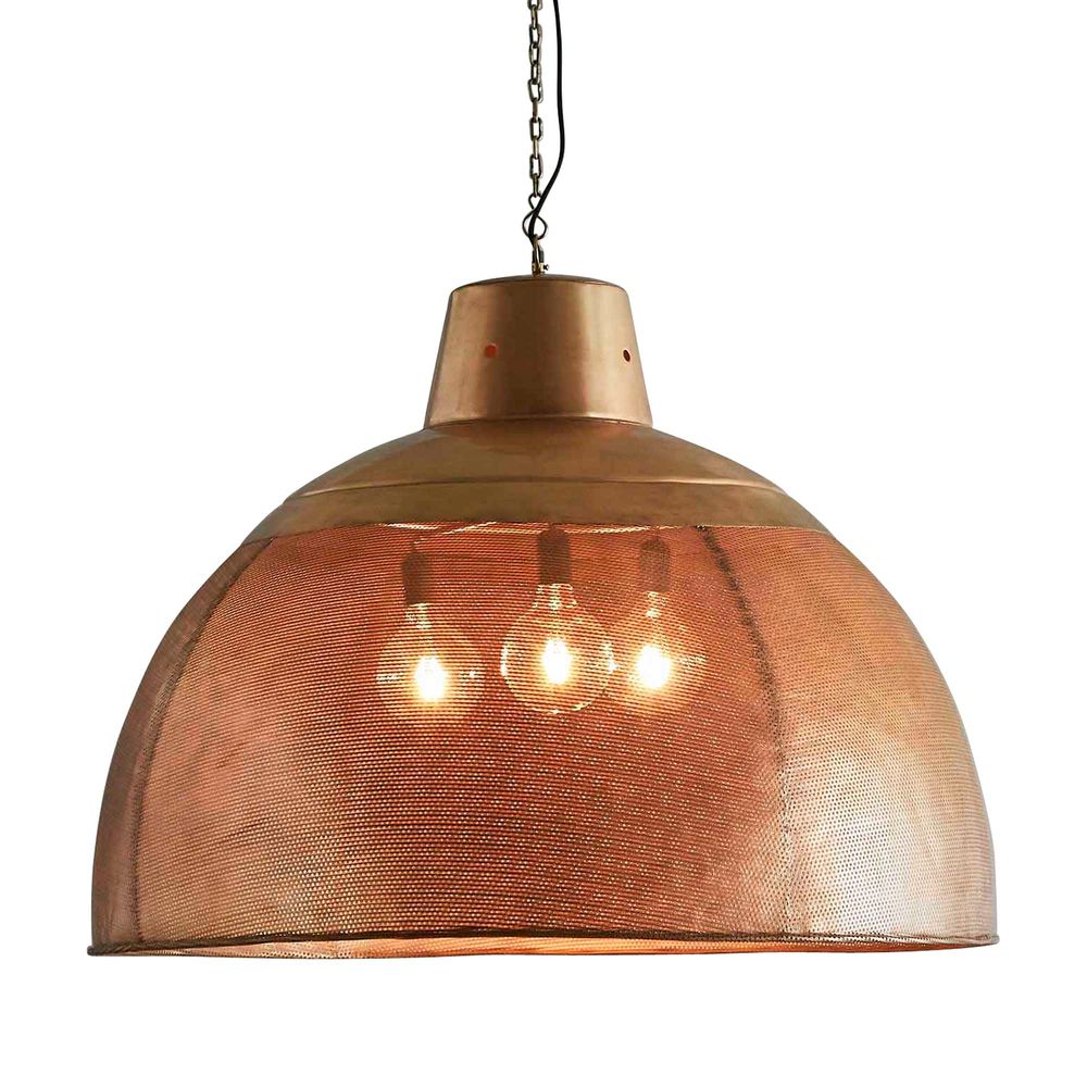 Riva Ceiling Pendant in Antique Brass - Extra Large - Notbrand